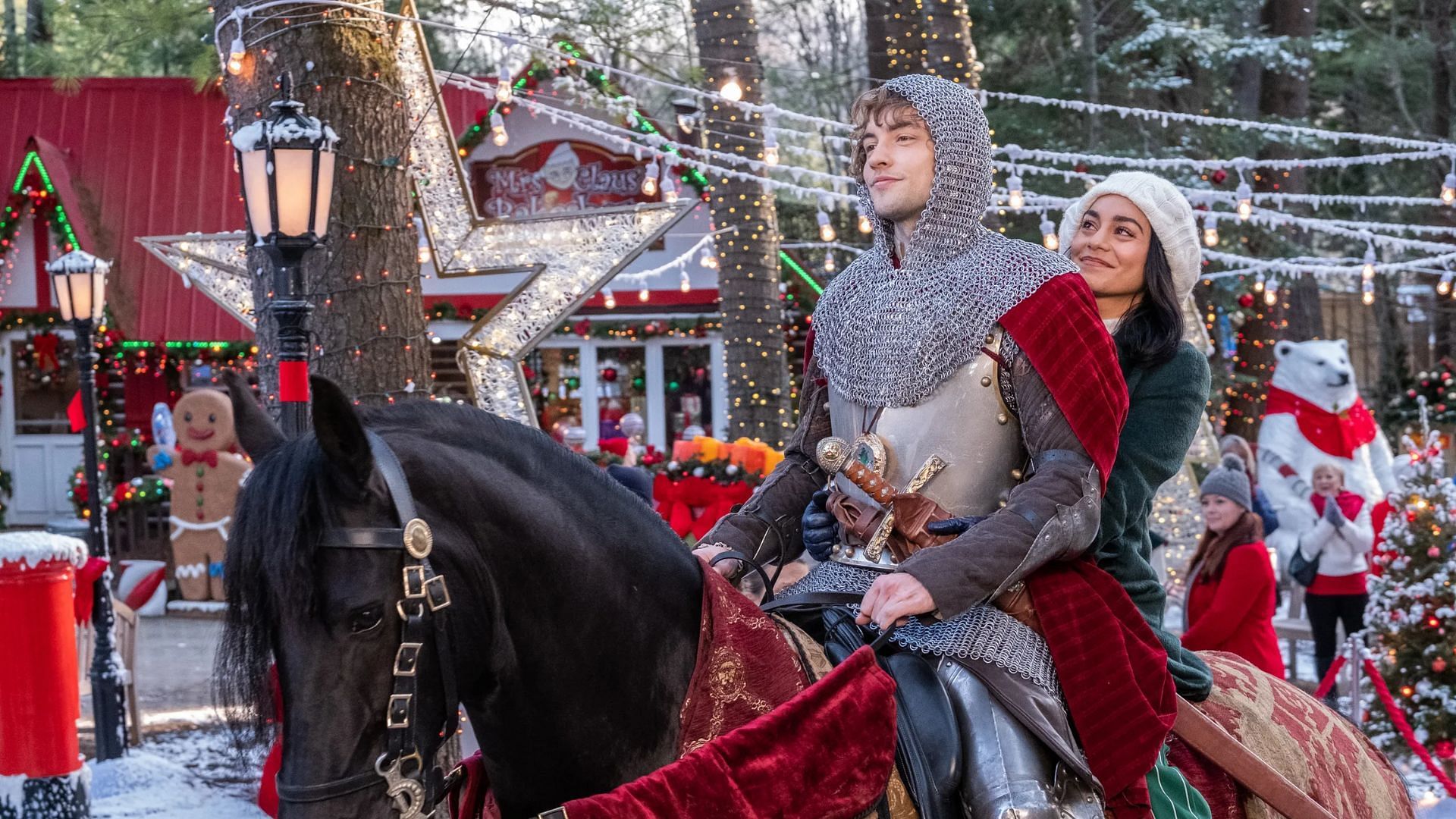 a still from The Knight Before Christmas (image via Netflix)