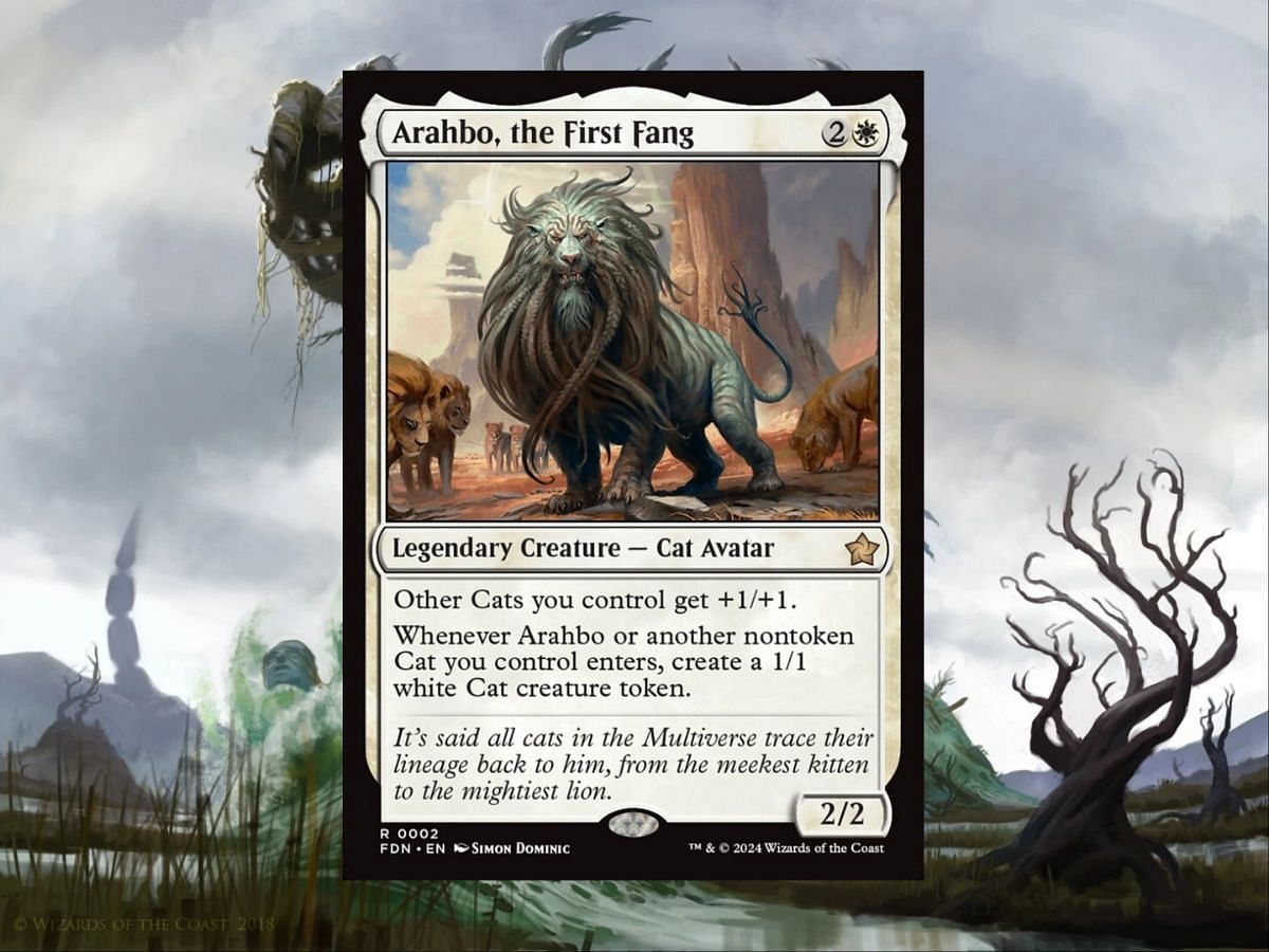 Arahbo is just what Cat Decks needed to get going (Image via Wizards of the Coast)