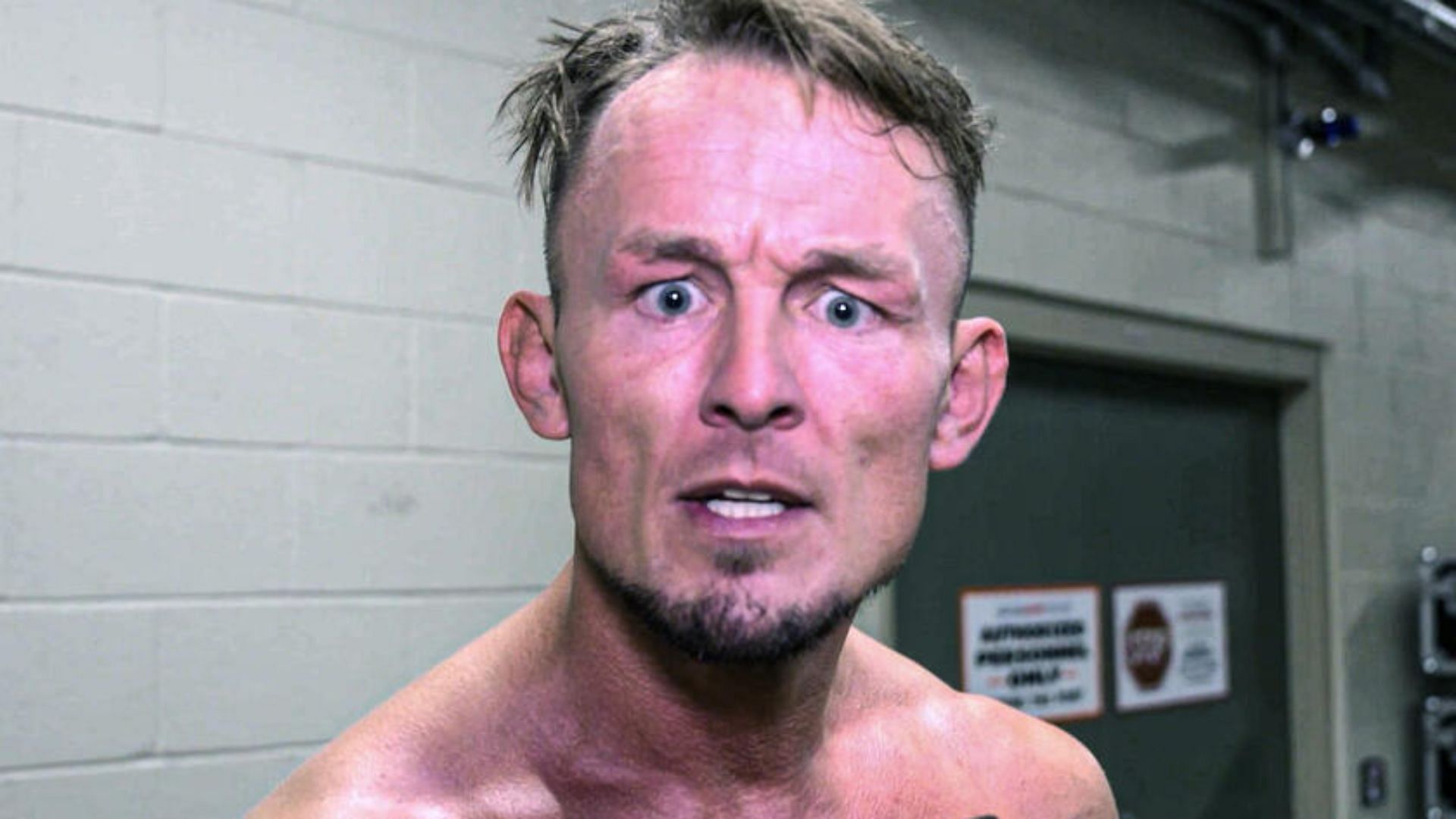 Ludwig Kaiser performs on RAW [Photo credit: WWE]