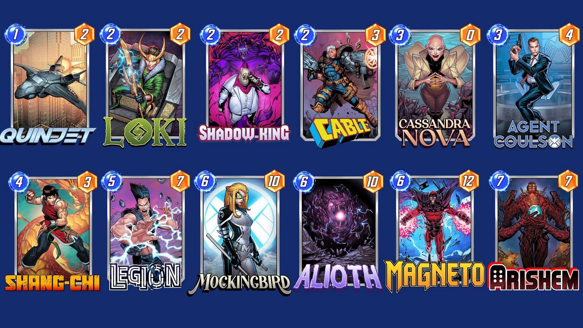 The Manipulation Control deck is a control-oriented Marvel Snap Shadow King deck (Image via Nuverse)