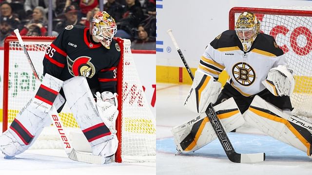 Jeremy Swayman makes his feelings known on facing off against ex-Bruins teammate Linus Ullmark