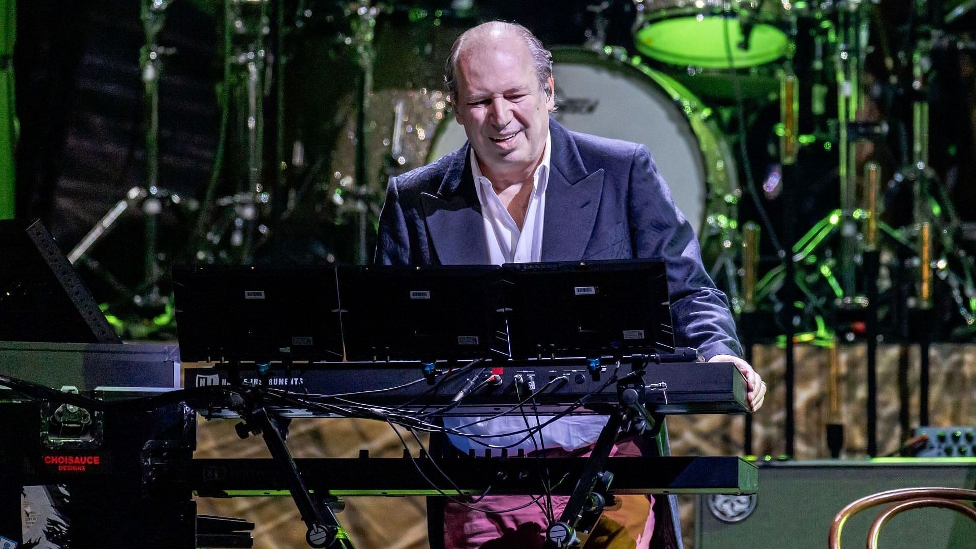 67th Annual Grammy Award nominee Hans Zimmer performs during the &quot;Hans Zimmer Live North American Tour 2024&quot; at Scotiabank Arena on September 19, 2024 in Toronto, Ontario. (Photo by Mathew Tsang/Getty Images)