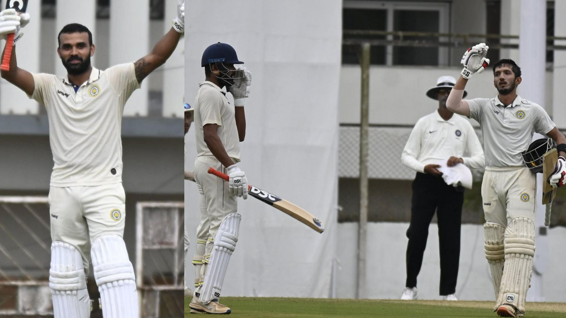 Kashyap Bakle &amp; Snehal Kauthankar added 606 runs (Image: X/BCCI Domestic)
