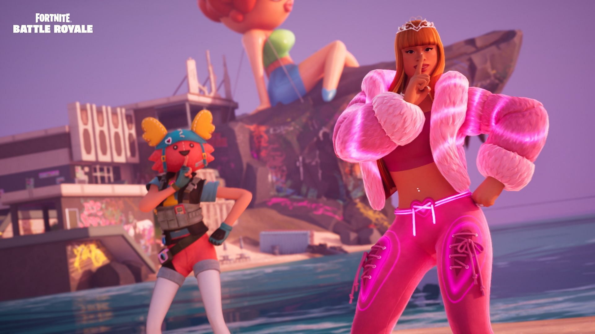 Undercover Skye and Ice Spice (Image via Epic Games)