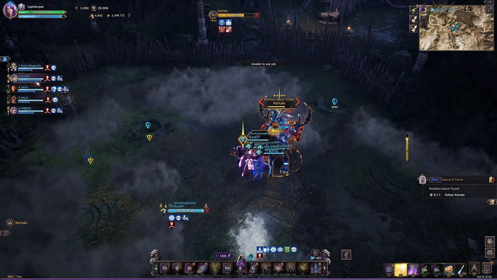 Fly to avoid fall damage (Image via NCSoft || YouTube/@Heroes of Liberty)