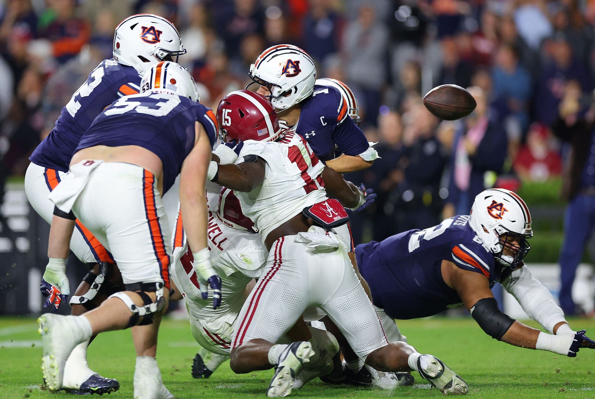 Alabama v Auburn - Source: Getty