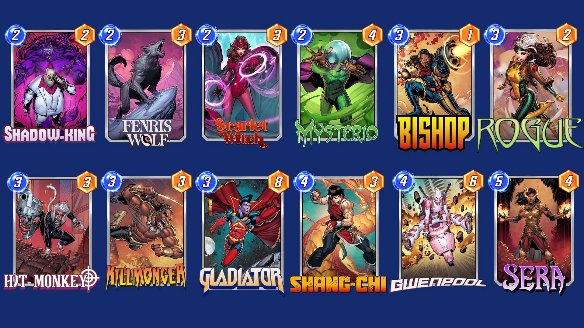 The Interro Wolf Deck is an aggressive Marvel Snap Mysterio deck (Image via Nuverse)