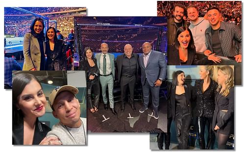 Megan Olivi shares snaps from UFC 309. [Image courtesy: @meganolivi via Instagram]