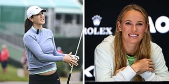 Caroline Wozniacki indulges golf passion with new set of clubs, banters with Michelle Wie West over recommendations