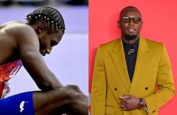 "Noah Lyles catch it" - Fans react as GQ calls Usain Bolt 'The world's fastest man'