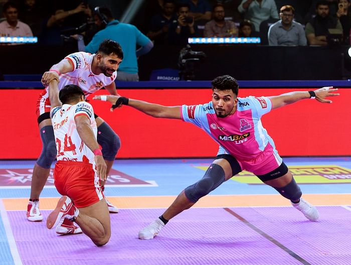 JAI vs PUN Head-to-head stats and records you need to know before Jaipur Pink Panthers vs Puneri Paltan Pro Kabaddi League 2024 Match 60