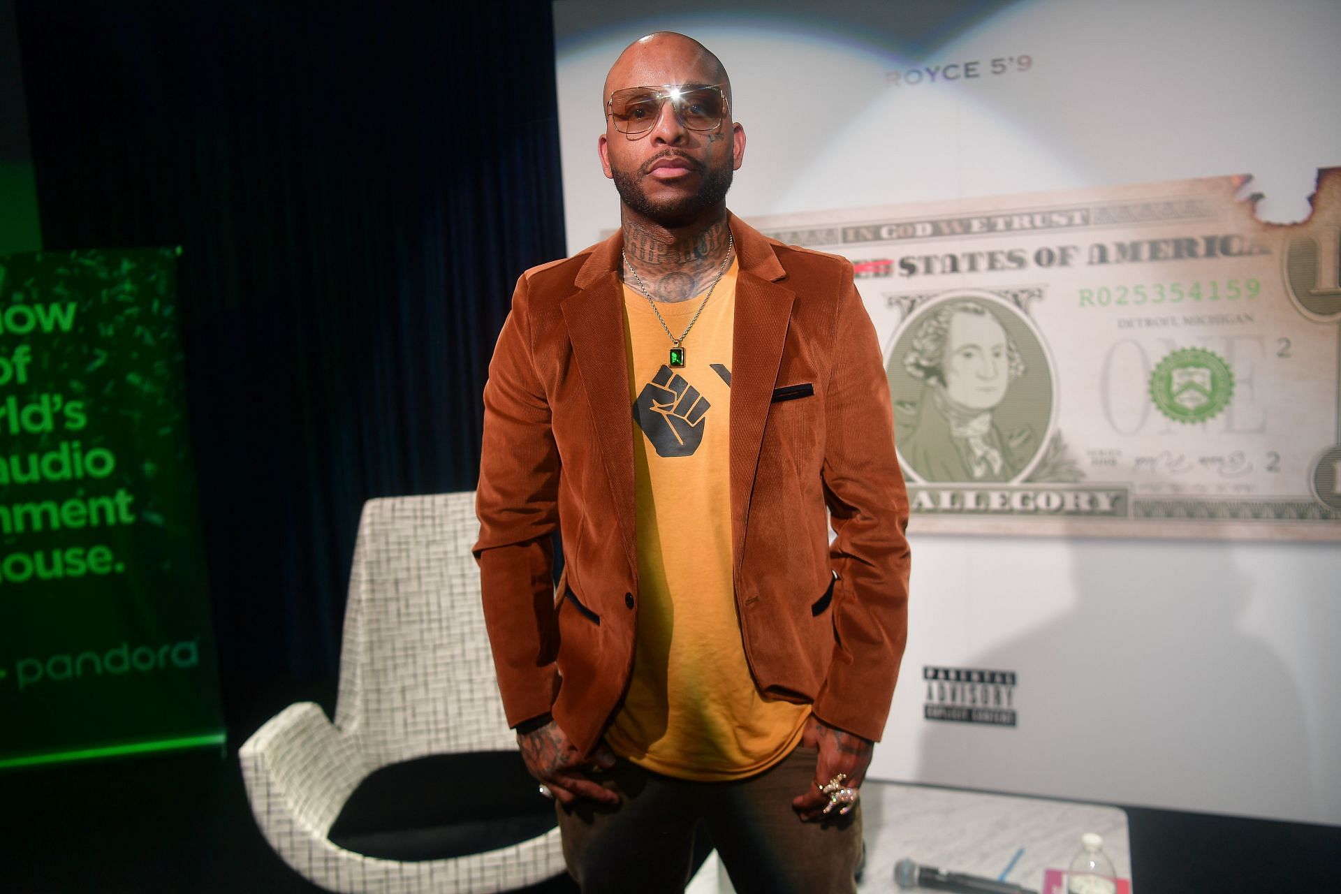 Royce Da 5&rsquo;9&rdquo; at SiriusXM Pandora Playback (Image via Getty)