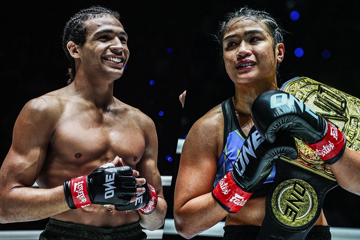 Kade Ruotolo (left) and Jackie Buntan (right) earned wins at ONE 169. [Photo via: ONE Championship]