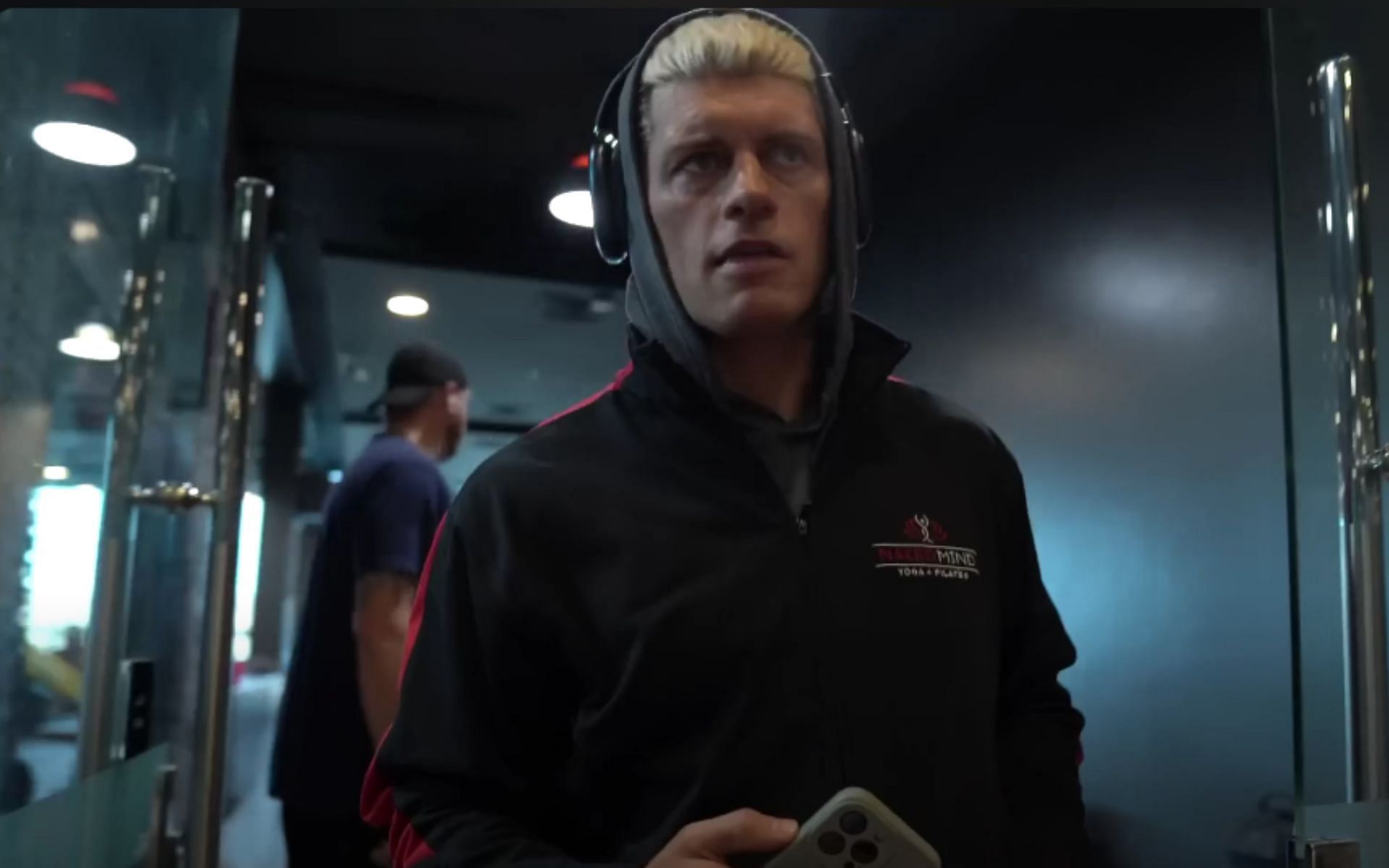 Cody during the pre-Crown Jewel training session (Pic Courtesy: WWE on YouTube)