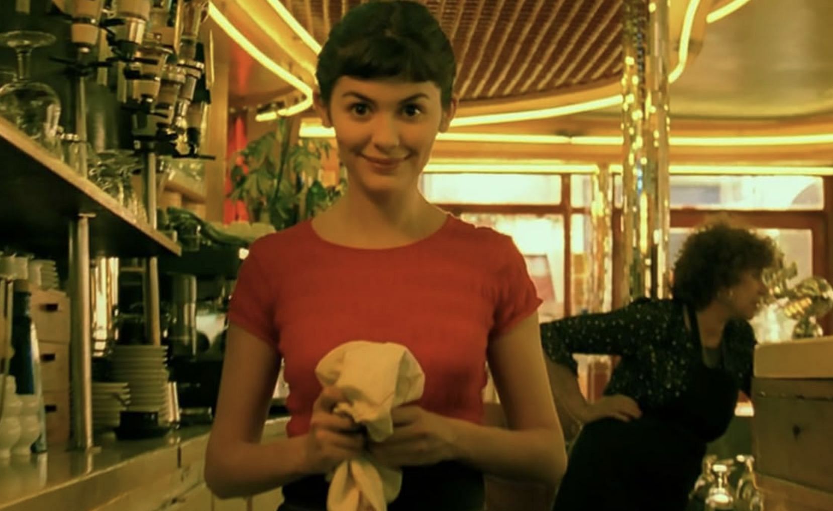 Claire Maurier and Audrey Tautou in Amélie (Image via Les Films du Losange)