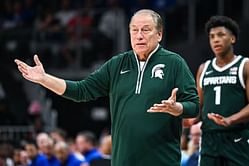 Michigan State coach Tom Izzo makes his feelings known about the Spartans' "tough schedule"