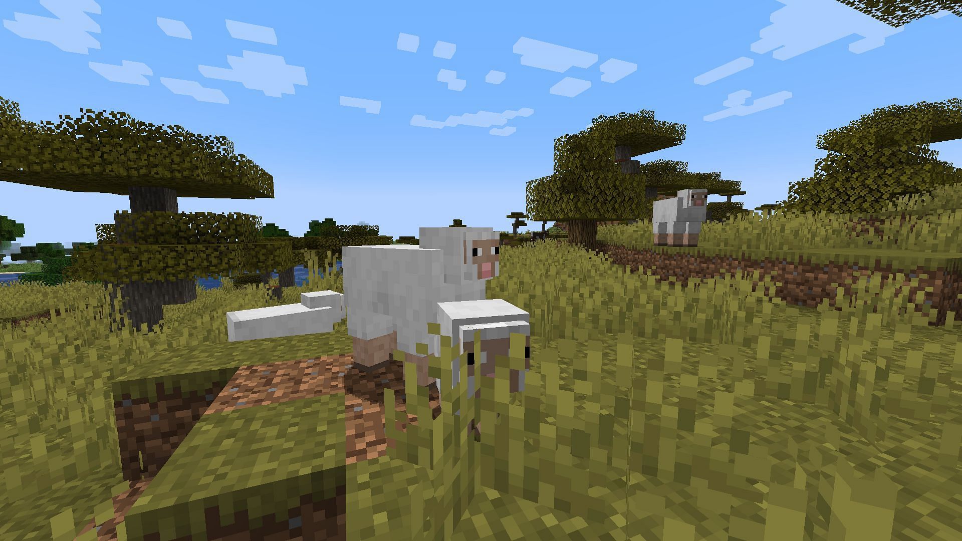 The ancient mob could be sheared like sheep (Image via Mojang Studios)