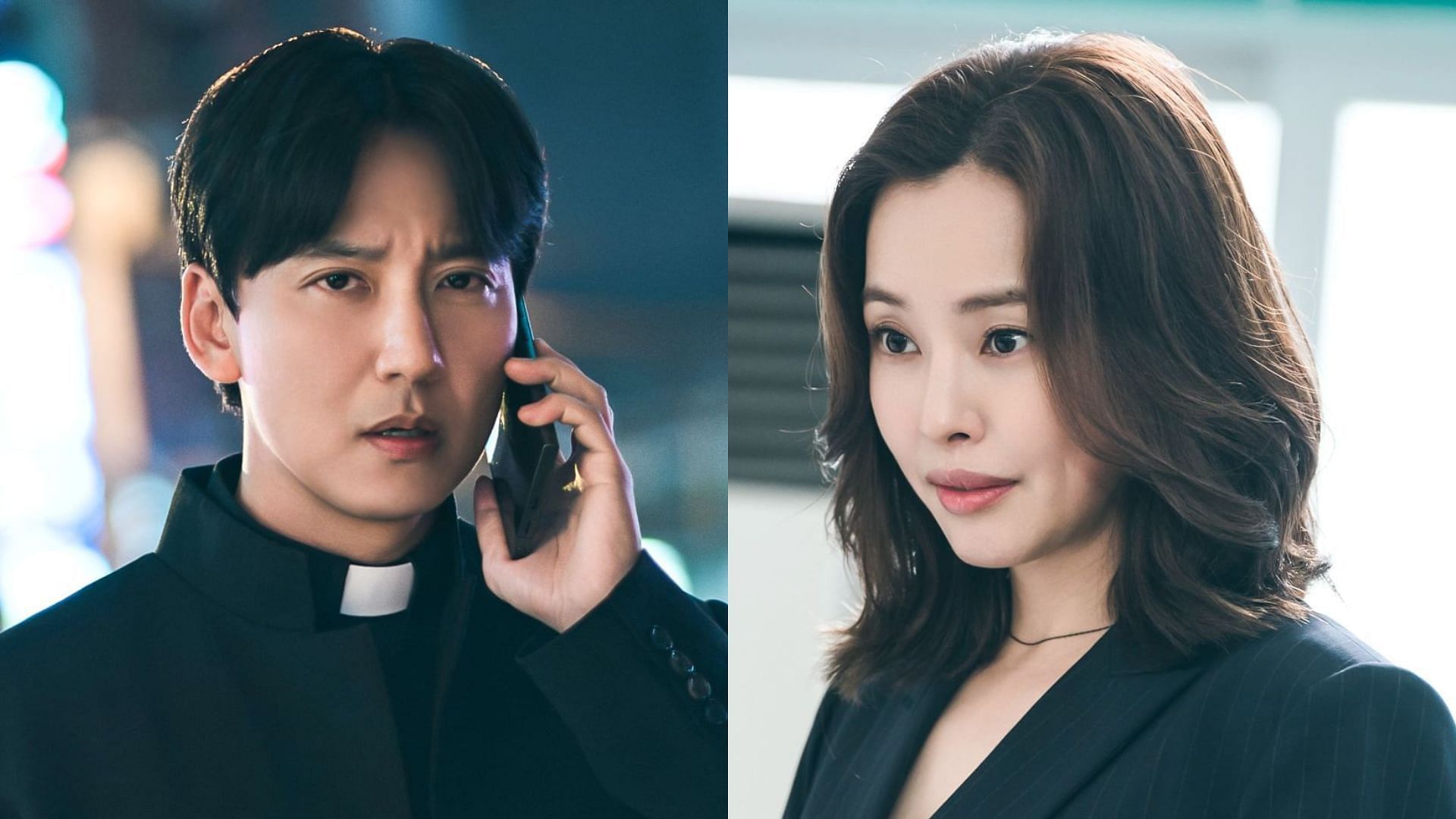 Stills from The Fiery Priest 2 (Images Via Instagram/@sbsdrama.official) 