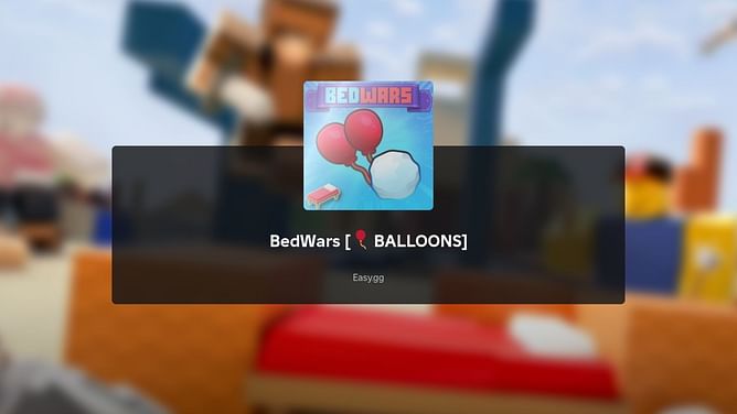 BedWars Balloons update patch notes