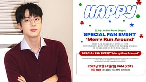 BTS’ Jin announces ‘Merry Run Around’ Special Fan Event at Lotte World Adventure Carousel: How to participate and all you need to know