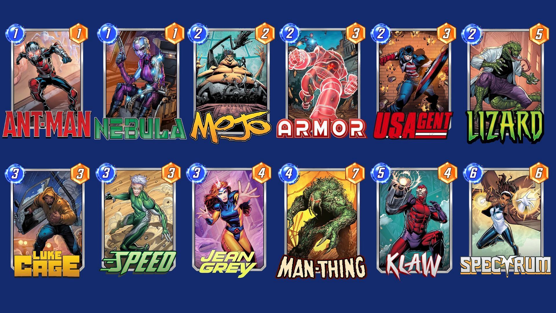 The Speed Grey Deck is a great Marvel Snap Speed deck (Image via Nuverse)