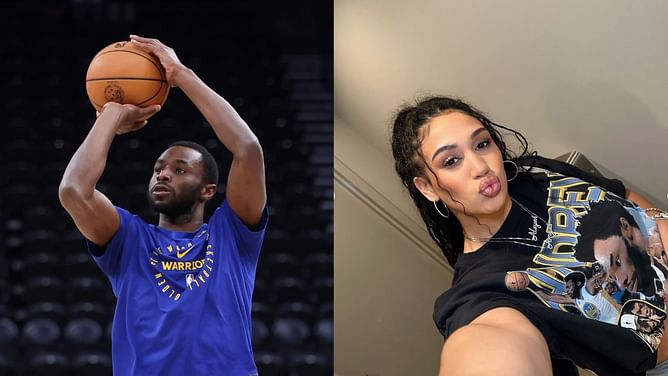 PHOTO: Andrew Wiggins' GF Mychal Johnson shares Warriors forward's hilarious Halloween outfit