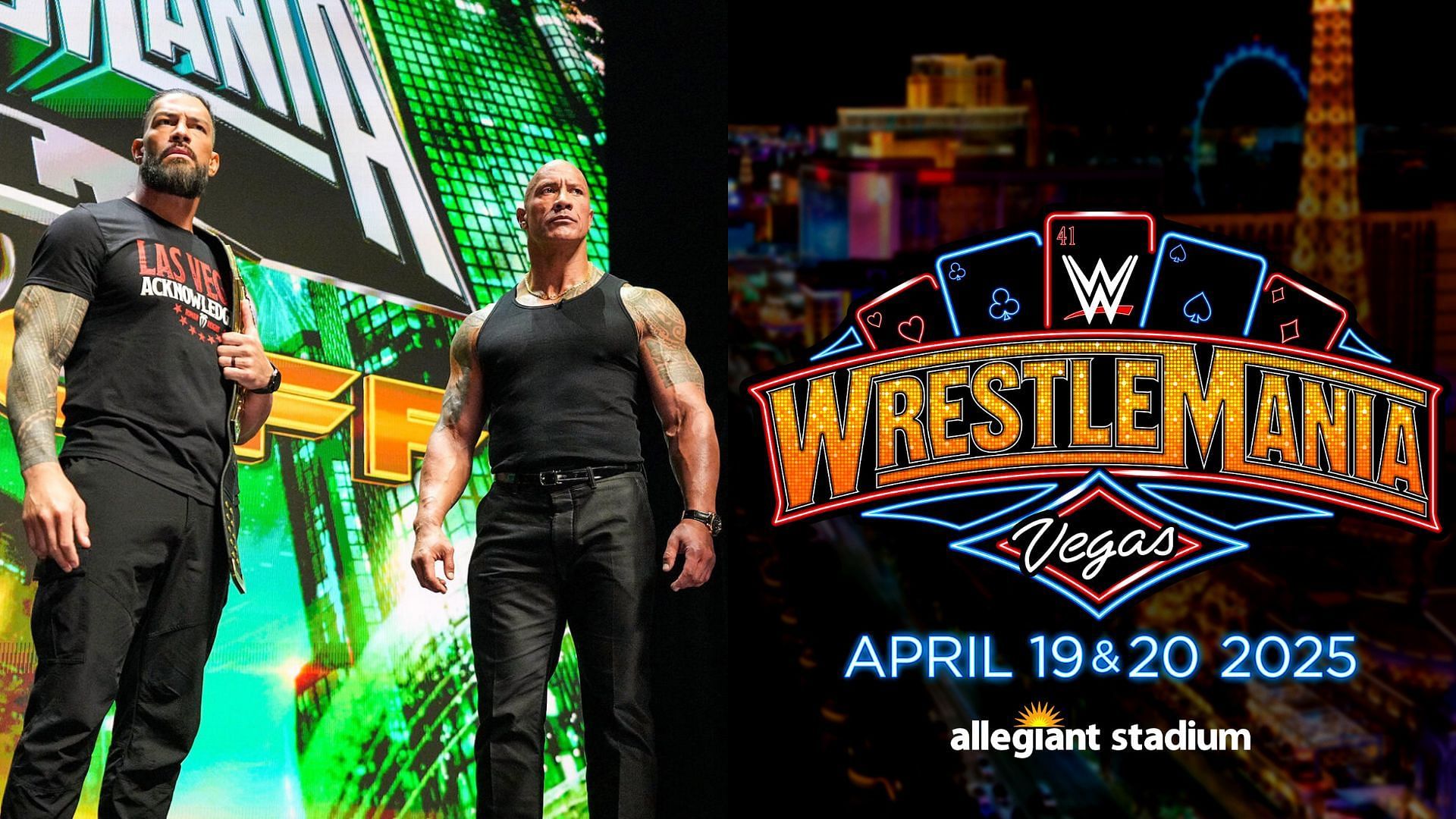 Roman Reigns and The Rock! [Image credits: WWE.com and WWE