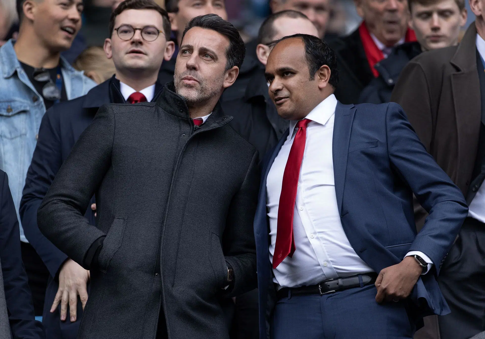 Edu (left) has left Arsenal after five years with his former playing club (Image - Getty)