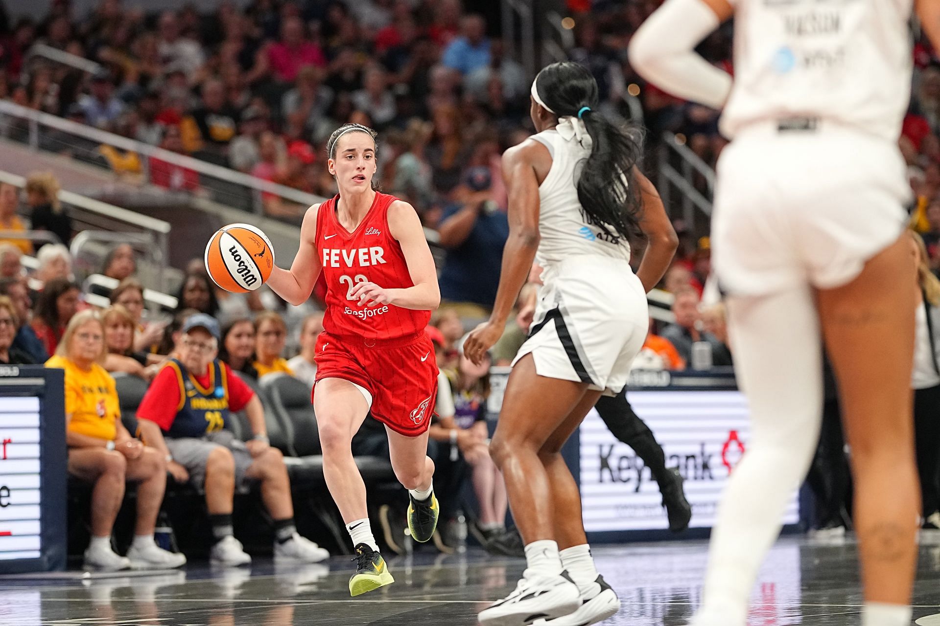 Indiana Fever vs Las Vegas Aces - Source: Getty