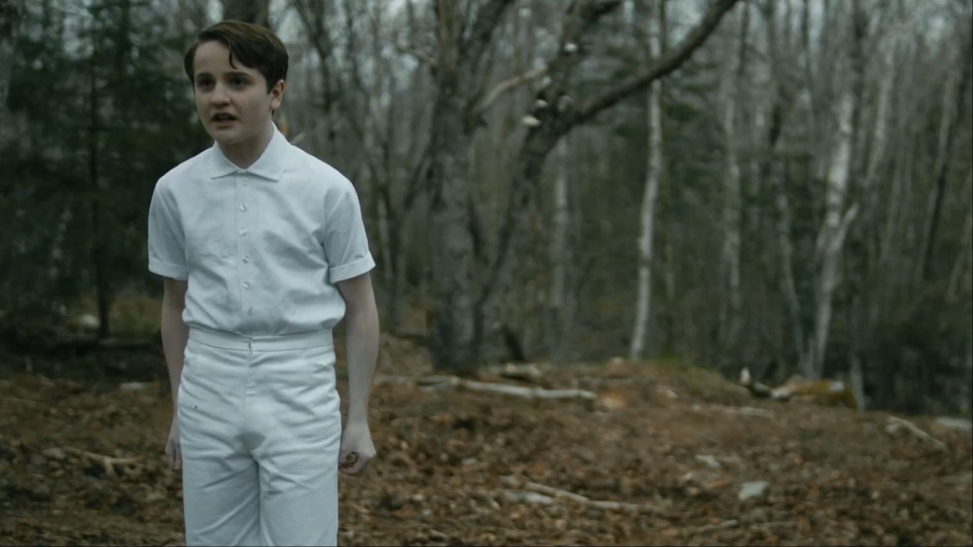 The Boy in White speaking to Victor (Image via Prime Video)