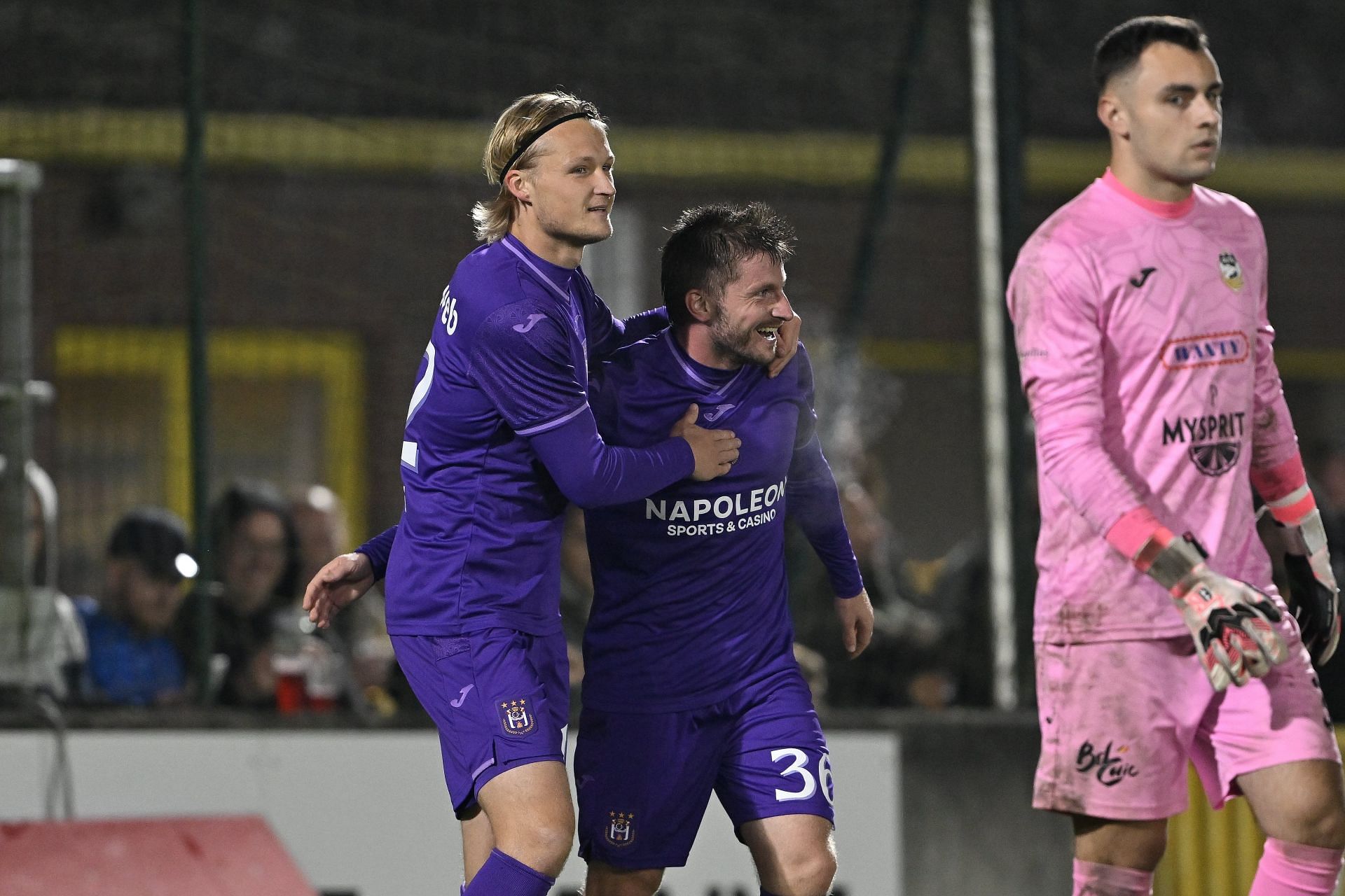 Renaissance Union Tubize Braine v RSC Anderlecht - Belgian Croky Cup - Source: Getty