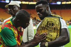 WATCH: Senegal’s football team pays homage to heavyweight MMA king ‘Reug Reug’ after finding the net against Burundi