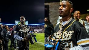 Deion Sanders Jr. drops a nonchalant response after being called a "s*it stain" for allegedly manufacturing hate online