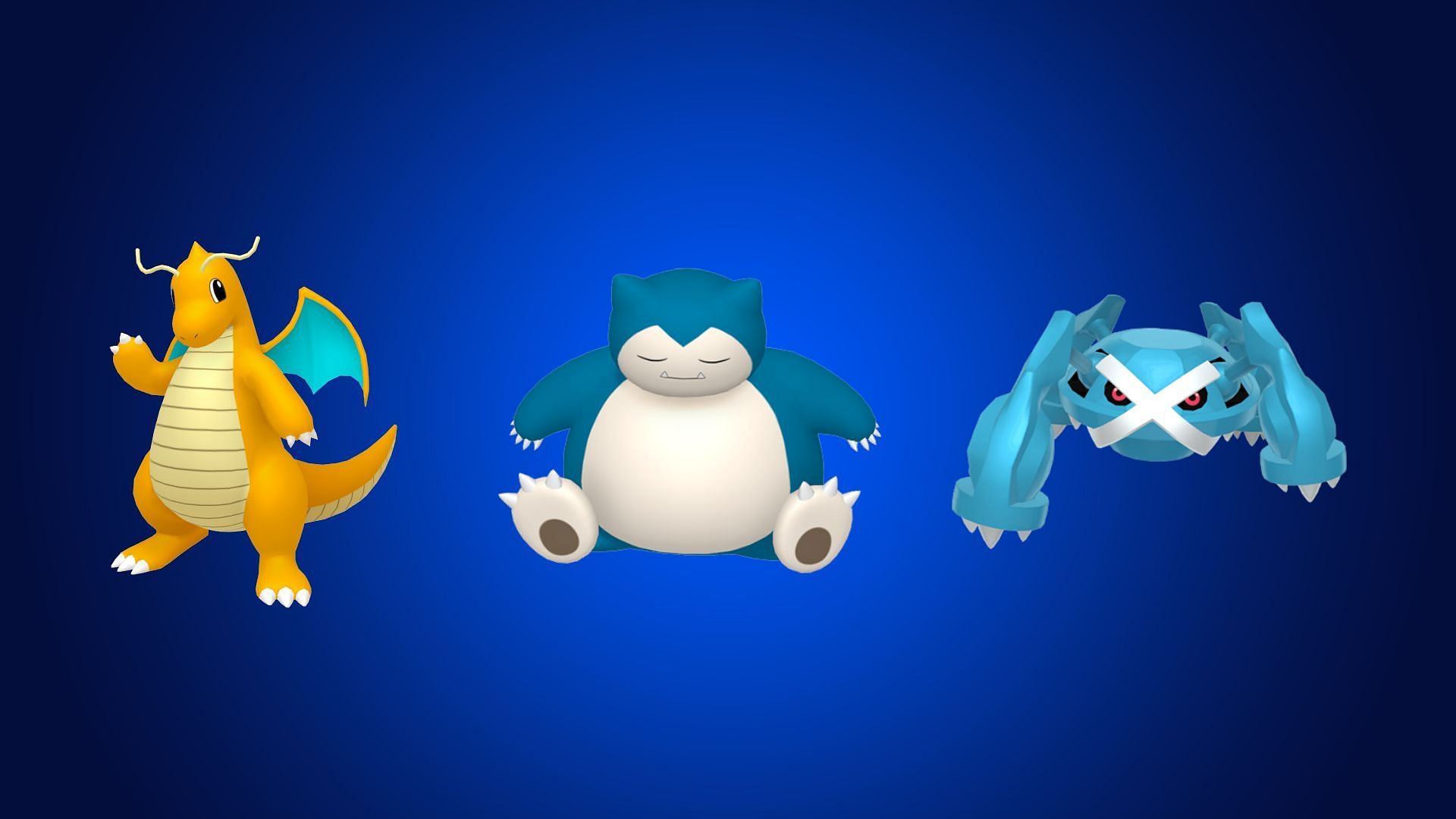 Dragonite, Snorlax, and Metagross (Image via TPC)