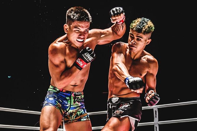 FREE FULL FIGHT: Natural striker Fabricio Andrade pulls off slick submission win over Mark Abelardo in ONE Championship debut