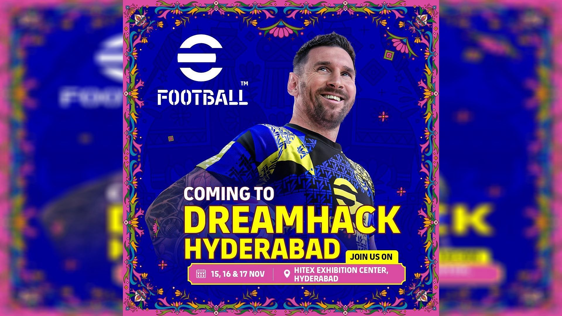 eFootball zone to be hosted at DreamHack India (Image via DreamHack India)