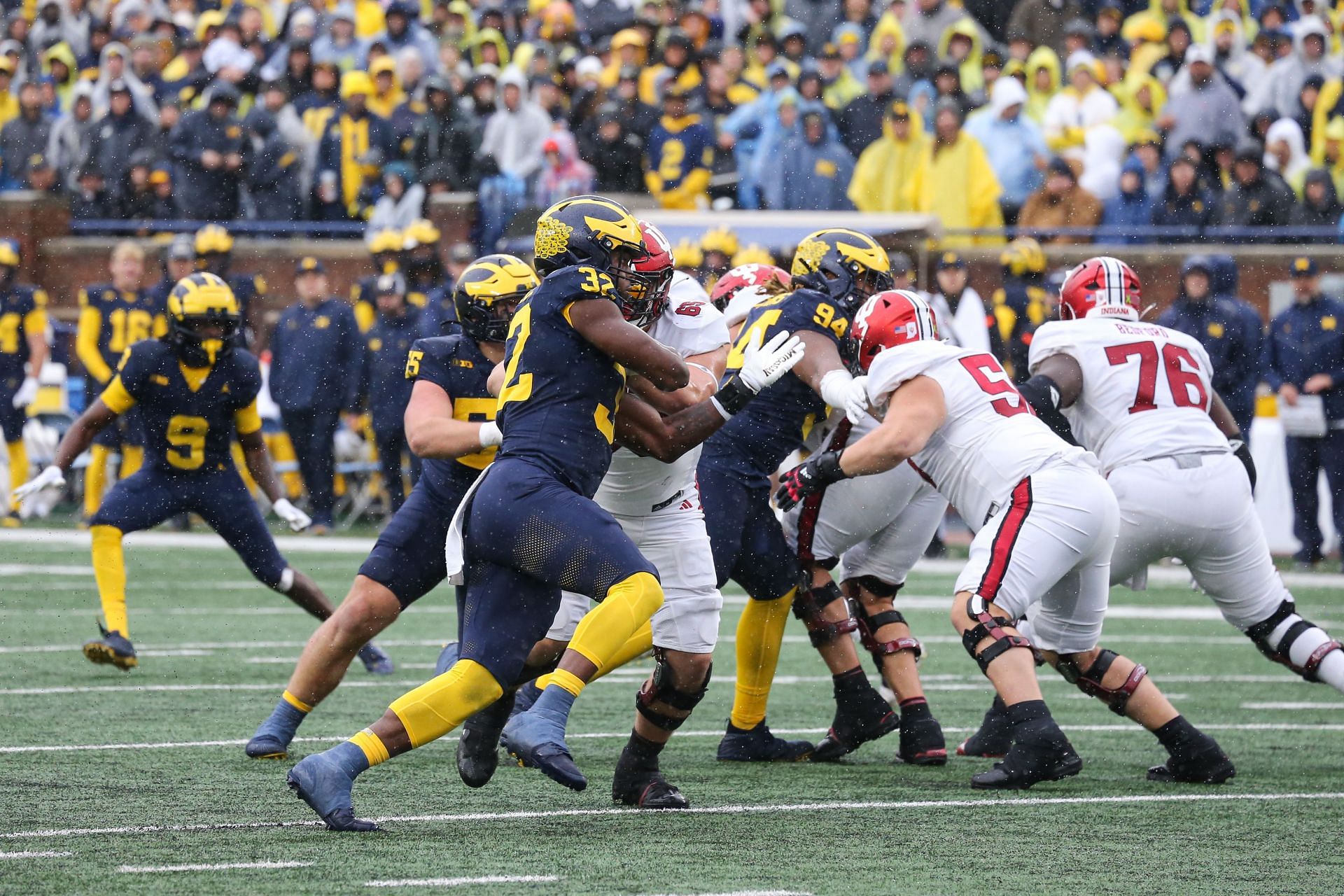 COLLEGE FOOTBALL: OCT 14 Indiana at Michigan - Source: Getty