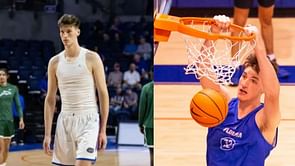 Top 5 tallest college basketball freshmen in 2024-25 season feat. Olivier Rioux