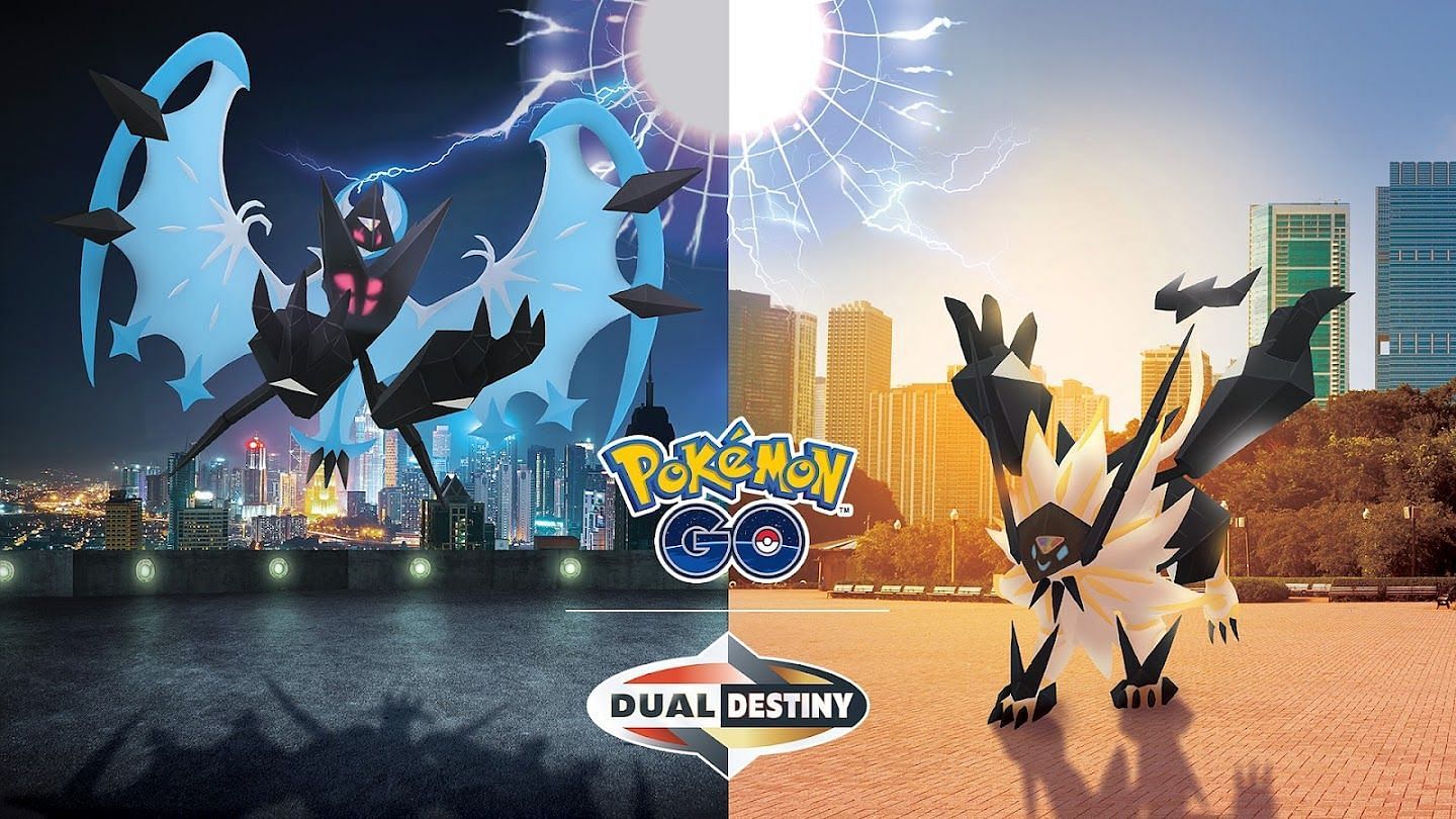 A Raid Day featuring both forms of Necrozma will go live on December 14 (Image via Niantic)