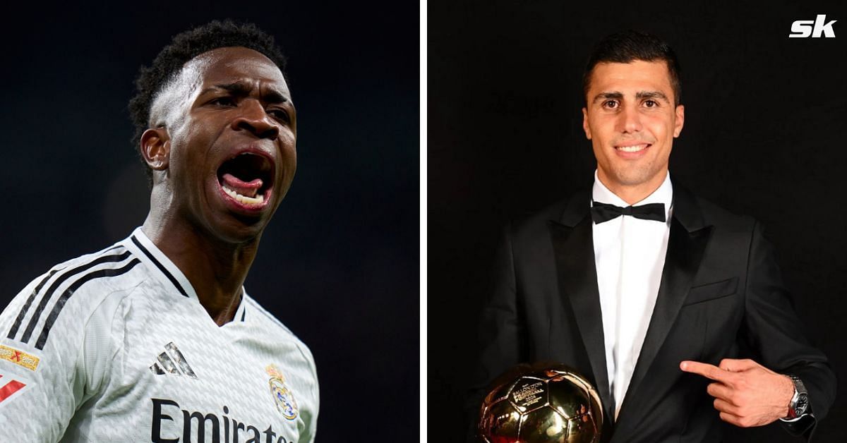 &ldquo;Does Vini Jr play tennis?&rdquo; - Hilarious billboard spotted in London after Real Madrid ace Vinicius Jr loses out to Rodri in 2024 Ballon d&rsquo;Or race