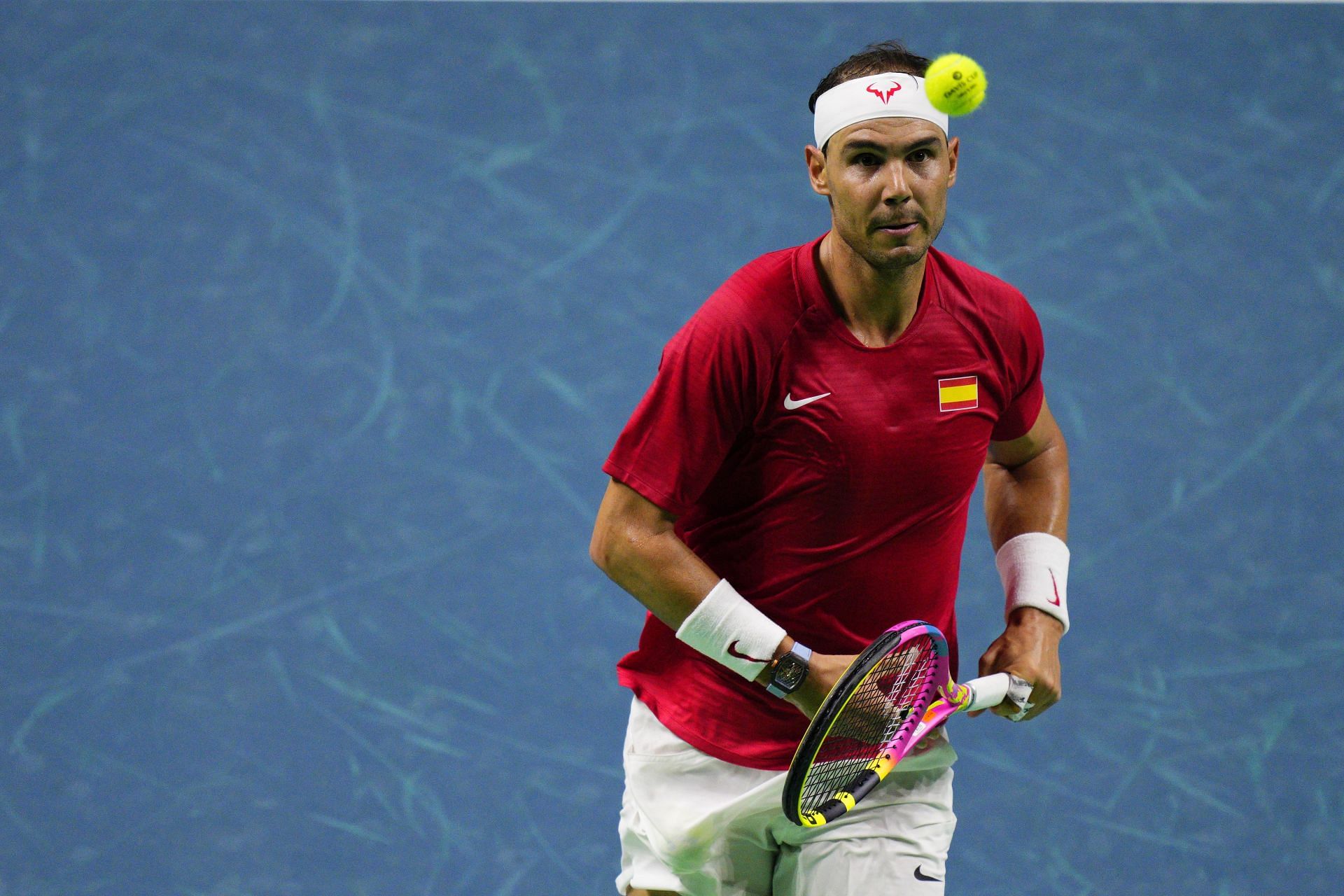 Rafael Nadal at the Davis Cup Finals (Image: Getty)