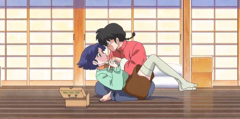 Akane Tendo and Ranma Saotome in the most recent episode (Image via MAPPA).