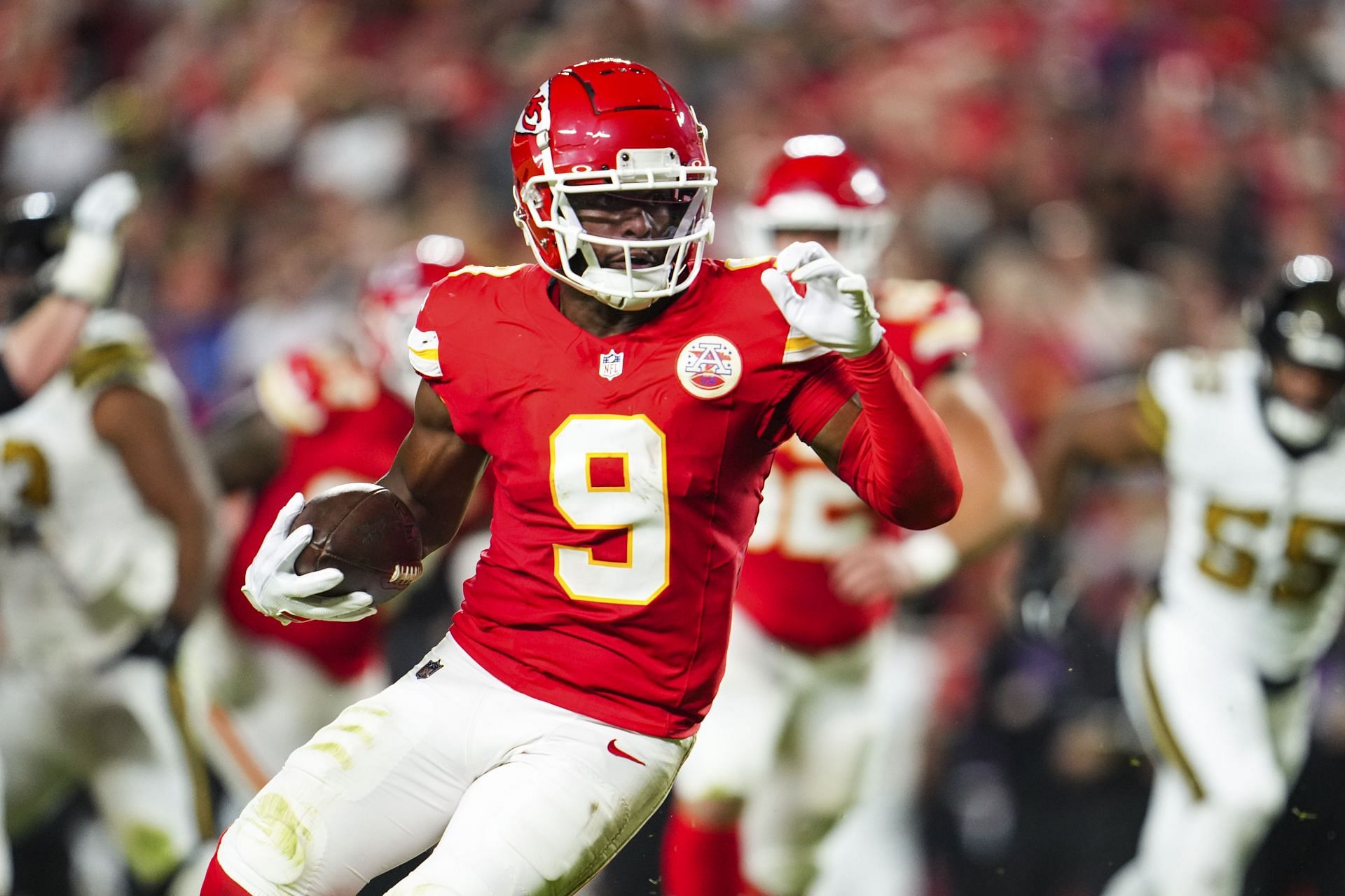 JuJu Smith-Schuster during New Orleans Saints v Kansas City Chiefs - Source: Getty