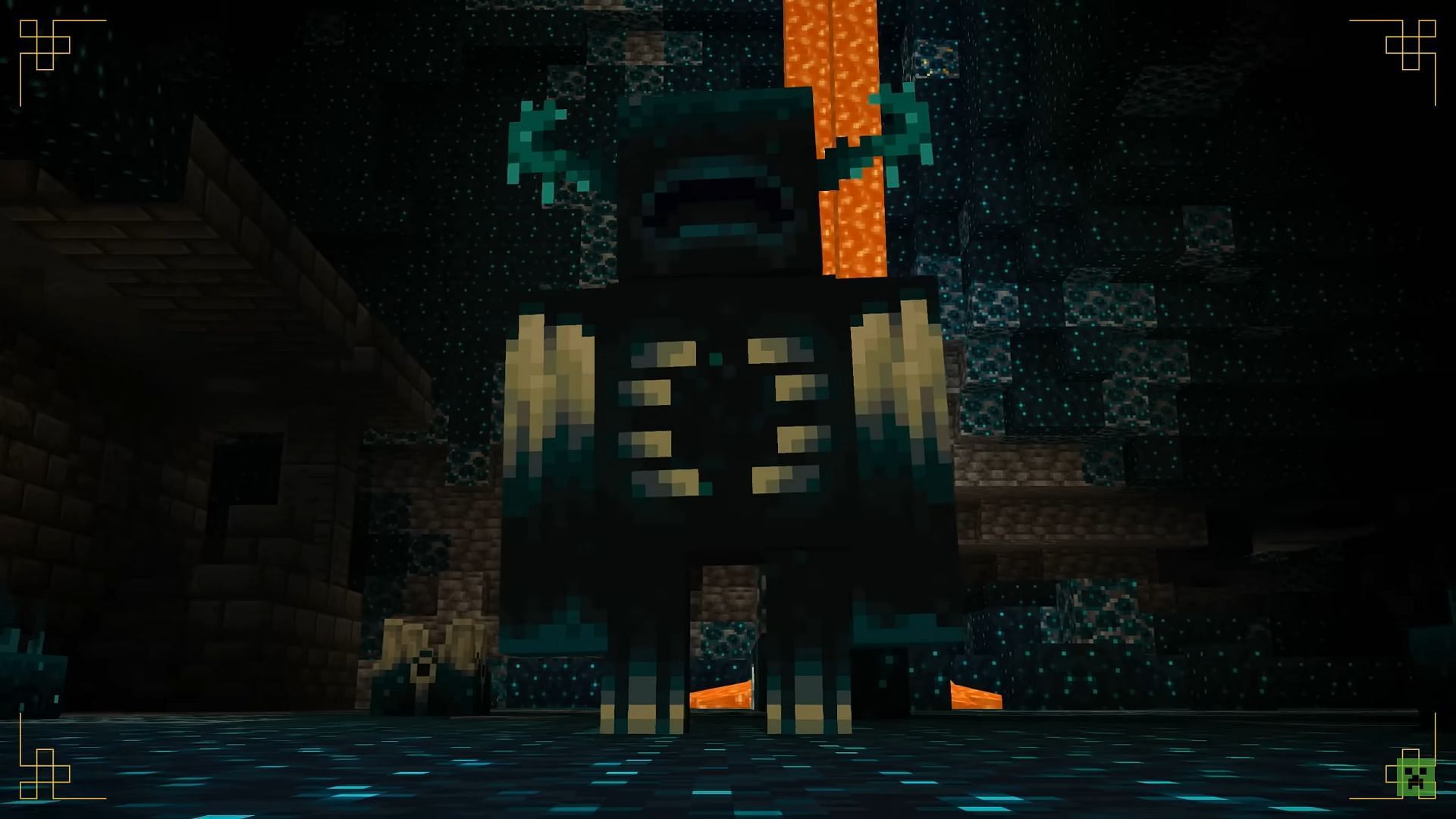 A bigger stronger version of the Warden could be the boss (Image via Mojang Studios)