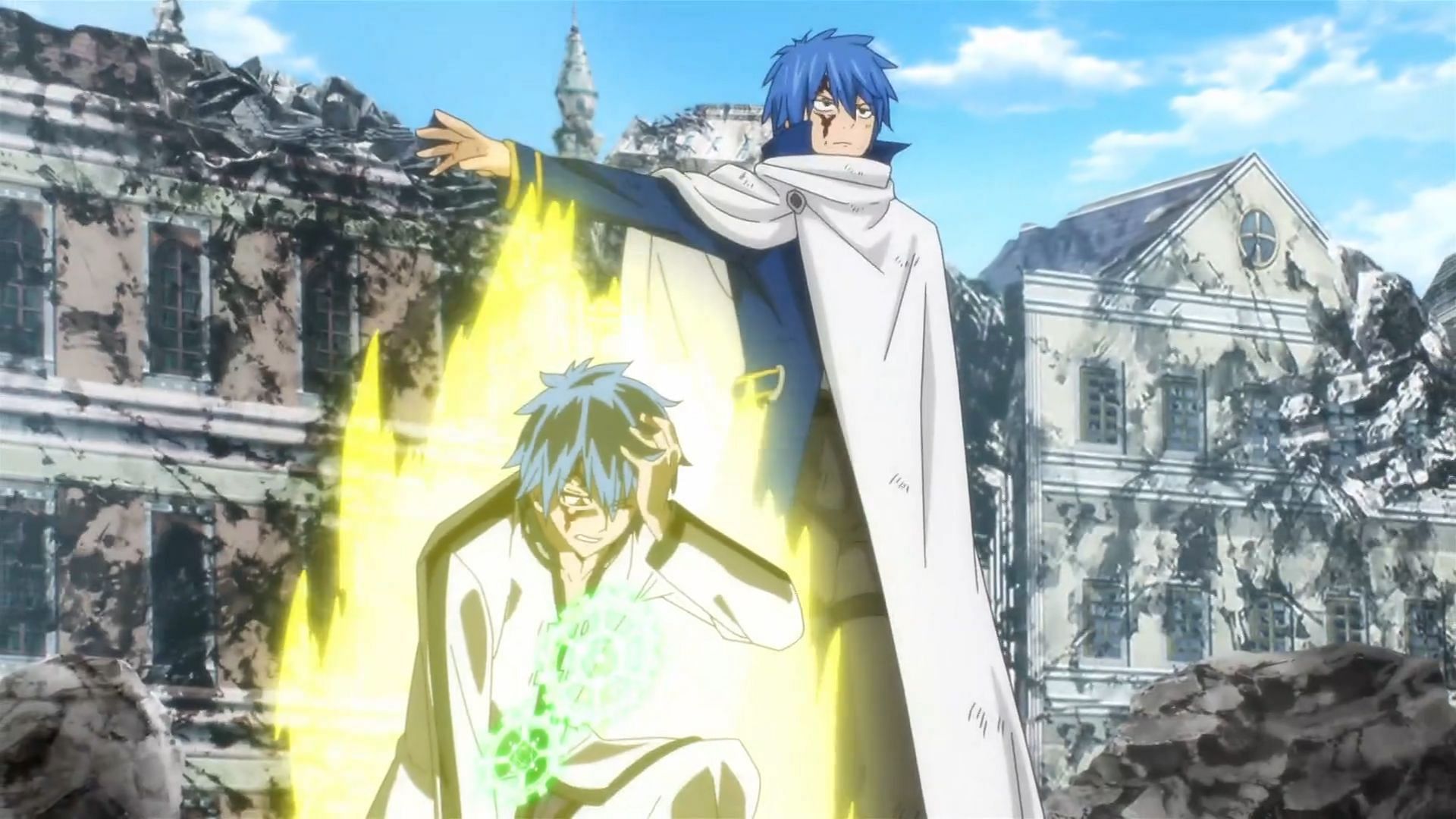 Jellal casts away his Siegrain personality (Image via J.C.Staff)