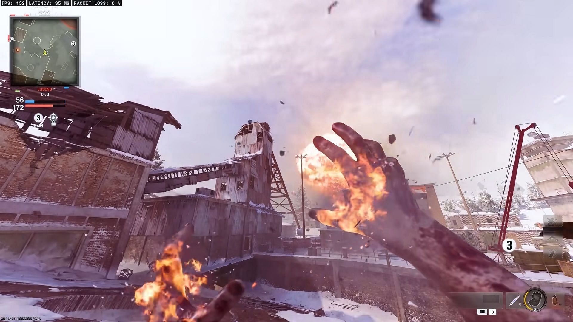 Aftermath of the nuke in Black Ops 6 (Image via Activision)