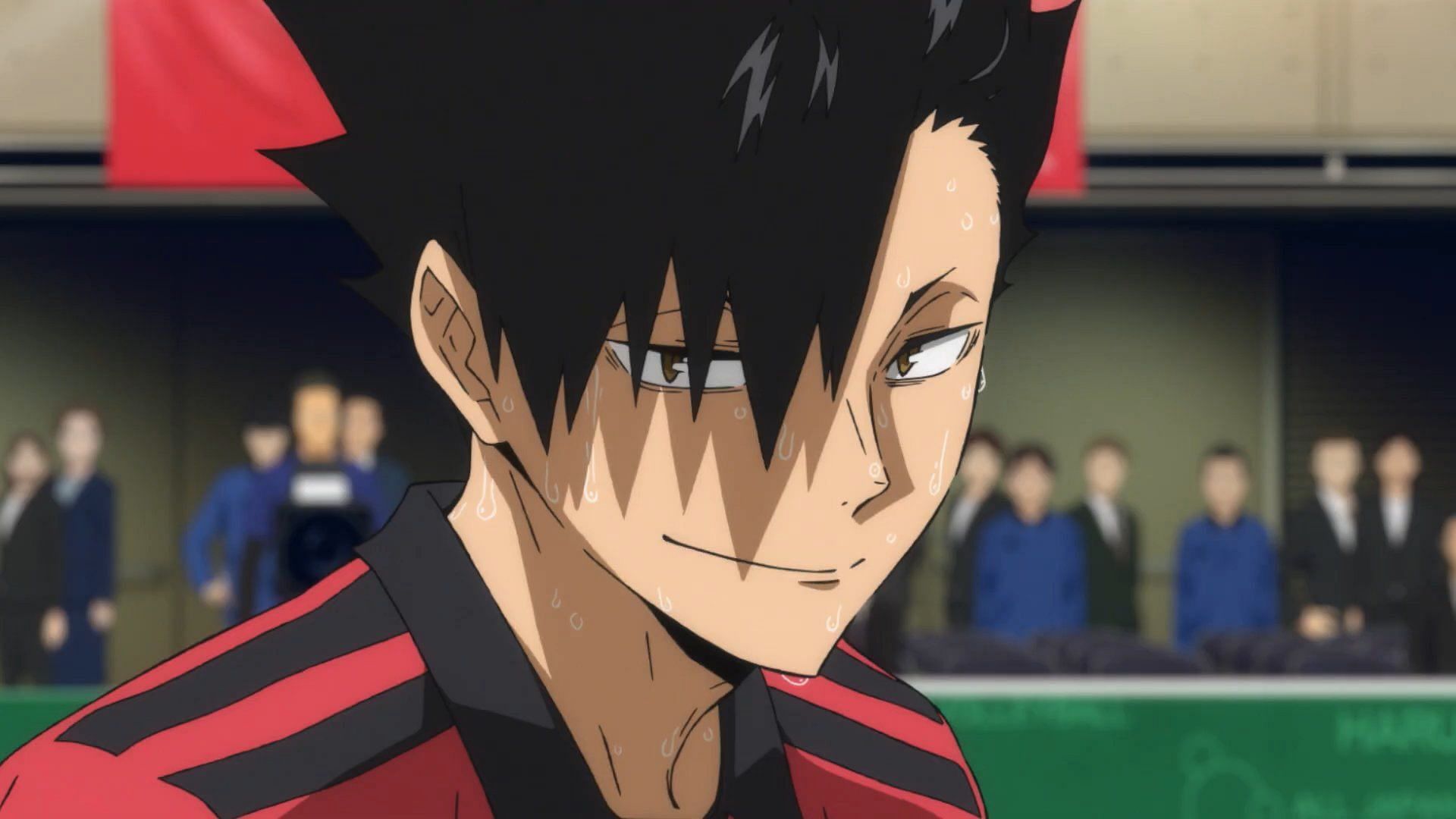 Kuroo as seen in Haikyuu!! (Image via Production I.G)