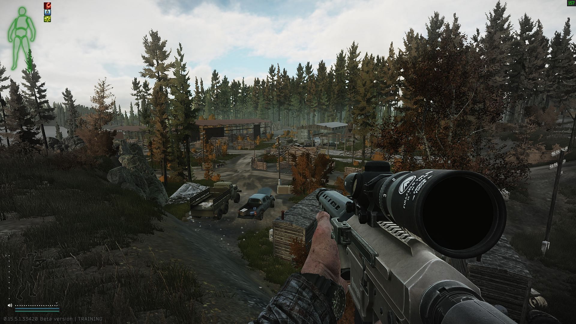 The sawmill on Woods (Image via Battlestate Games)