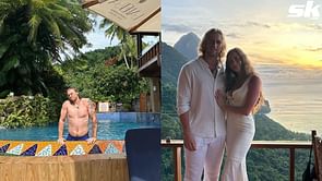 "The mom guilt was XL" - Michael Kopech's wife Morgan 'glad' for honeymoon with Dodgers star despite leaving kids back home