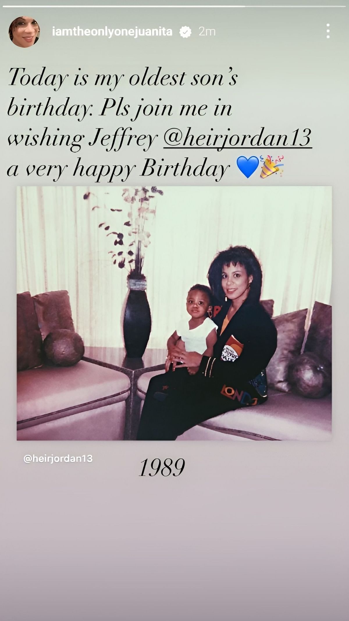 Michael Jordan's ex-wife Juanita Vanoy shares heartfelt IG tribute for ...